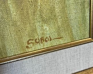 Original Art Jonathan Sobol Oil Painting Shack in the Wilderness	Frame: 24 x 29in	
