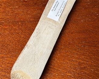 The Shaman Sings Carved Whalebone Fossil Bobby Nashookpuk	1,14.5 inches long.	
