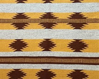 Navajo Betty Carol Crystal Chinle Pattern Rug Native American 26 x 38in	