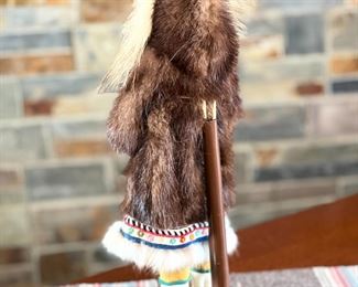 Kathleen Westlake Inupiaq Doll Lady with Seal Oil	14.5 inches high.	
