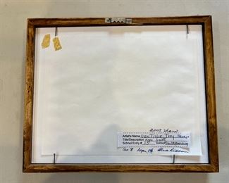 Hopi Sunset Uen Tillie Troy Navajo Framed Art	Frame: 9.25 x 11.5in	
