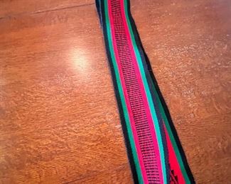 Navajo Hand Woven Wool Ceremonial Sash	80 x 4in	
