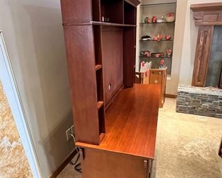 A/V Cabinet Broyhill Artisan Ridge Mission Arts and Crafts 	74 x 67.5, x ,24in	HxWxD
