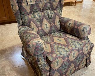 LA-Z-Boy Recliner #1 Southwest Chair	38 x 34.5 x 33in	HxWxD
