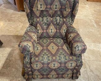 LA-Z-Boy Recliner #1 Southwest Chair	38 x 34.5 x 33in	HxWxD
