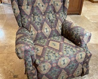 LA-Z-Boy Recliner #2 Southwest Chair	38 x 34.5 x 33in	HxWxD
