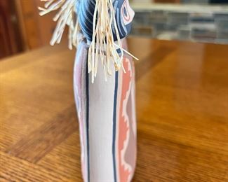 Jemez Linda Lucero Fragua Trio Figure Native American Pottery 	7 x 5.5 x 2in	HxWxD
