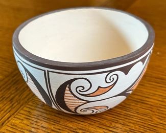 T. Chopito Native American Bowl 	2.5 x 4.5in diameter.	
