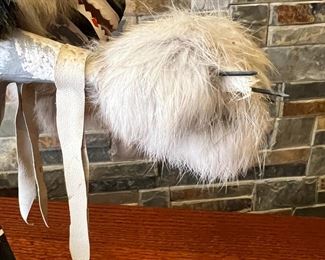 Navajo Grey Bear&nbsp;Kachina Doll Cindy Kachada Native American 	15in High	
