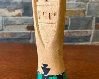 Carved Hopi Kachina Doll Monty Dukepoo Kachina Native American 	13in High 	
