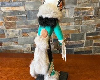 Navajo Deer Kachina Doll Cindy Kachada Native American 	16in High	
