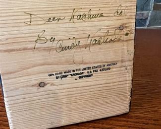 Navajo Deer Kachina Doll Cindy Kachada Native American 	16in High	
