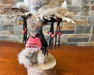 Navajo Eagle Kachina Doll EVA Lowley Native American 	10in High 	
