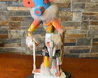 Navajo Humming Bird Kachina Doll Cindy Kachada Native American 	14in High	
