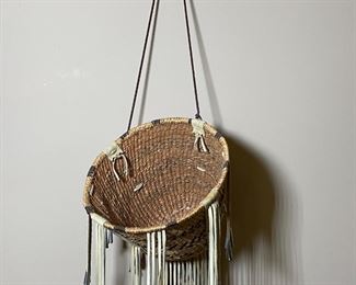 Apache Burden Basket Native American 	9 x 10.5in diameter.	
