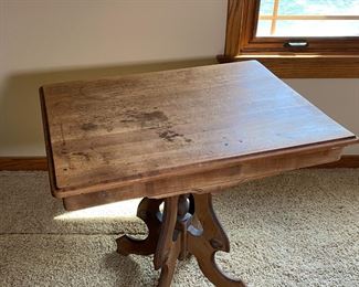 Antique Wood Parlor Table Eastlake	28 x 30 x 22.25in	HxWxD
