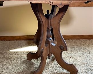 Antique Wood Parlor Table Eastlake	28 x 30 x 22.25in	HxWxD
