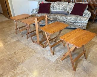 High Quality Oak Folding Teas on Stand	30 x 24 x 14in	HxWxD
