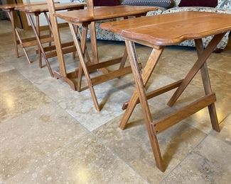 High Quality Oak Folding Teas on Stand	30 x 24 x 14in	HxWxD
