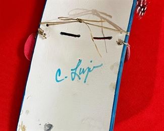 Navajo Pottery Yei Bi Chei Mask C. Lujo Native American 	7.75 x 4in	
