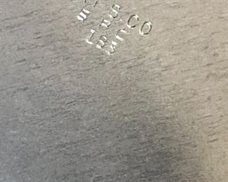 4pc Arts & Co SPC 204 Silver Plated Teapot Kettle Cremer Sugar & Tray 	Teapot: 11x 5.5 x 9.5in	
