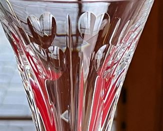 4pc Waterford Crystal Millennium HEALTH Toasting Champagne Flutes	9.25 x 3.5in	
