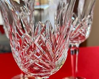 4pc Waterford Crystal Leana Wine Gasses	7.75 x 3.25in	
