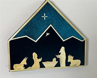 Mel Riviera Nativity Wall Art	4.75 x 5.5in	
