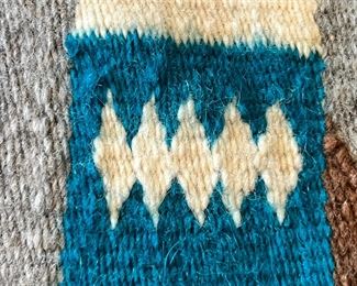 Navajo Ye’i Bi Chei Rug Native American 	26 x 40in	
