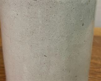 Antique Weir Stoneware Crock  	8 x 4 x 4in	HxWxD
