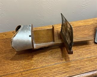 Antique Stereoscope with Slides 	12 inches long	

