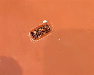 3pc Terracotta Bortner Kitchen Canister set	Large: 12in H	
