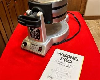 Waring Pro Double Waffle Maker		
