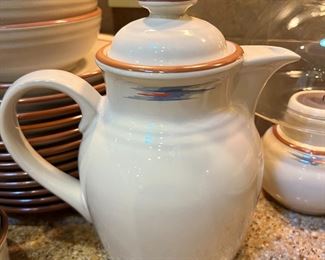 Noritake Stoneware Raindance Dinnerware Set Southwest Santa Fe	65 pieces	
