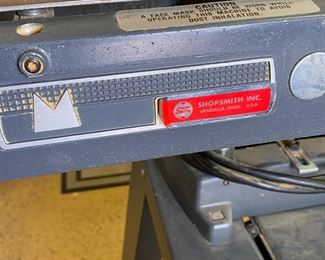 Shopsmith Magna Belt Sander	40x17x30in	HxWxD
