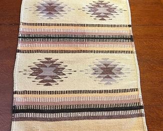 Mexican &nbsp;Chimayo Rug	37.5 x 23in	
