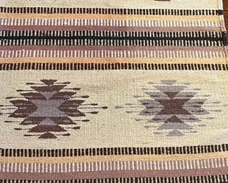 Mexican &nbsp;Chimayo Rug	37.5 x 23in	
