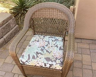 2pc All Weather Wicker &nbsp;Chairs	34.5 x 26 x 24in	HxWxD
