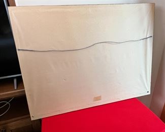 Signed Frank Lucas Canyon Print	Frame: 28 x 38in	
