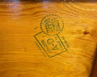 Boy Scout Chest	12 x 32 x 15.5.	HxWxD
