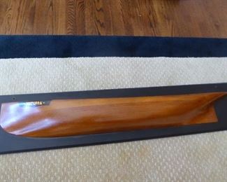 Watuppa Half-Hull model