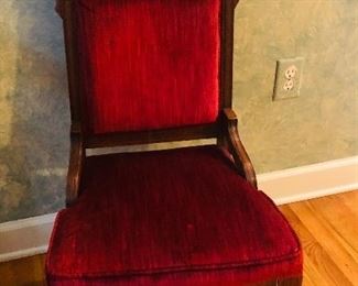 Victorian Eastlake Ladies Chair