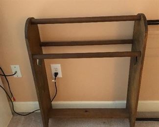 Quilt rack