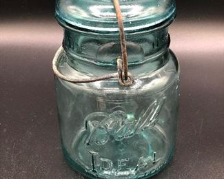 Vintage Ball Ideal wire bail and glass lid jar
Several