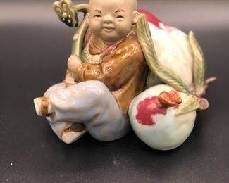 Detailed Figurine Wanjiang China Signed