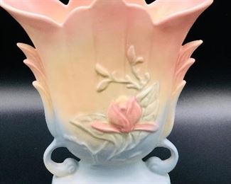 Hull Art Pottery Magnolia Matte Vase 1-8.5”
