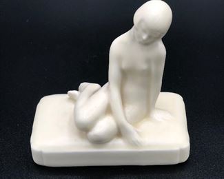 VINTAGE NUDE ROOKWOOD LOUISE ABEL FIGURINE ART DECO 1920 COLLECTIBLE