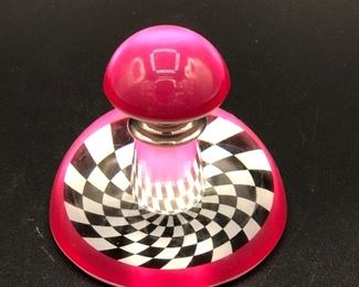 Geometric perfume bottle/paperweight