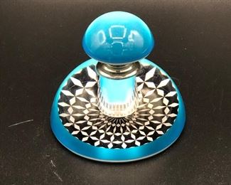 Geometric perfume bottle/paperweight