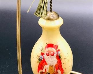 Ne’Qwa Ornament “Santa Holly”, 4-Inches Tall, Designed by noted artist Susan Winget